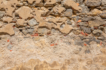 Texture of a stone wall