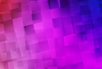 Light Purple, Pink vector texture in rectangular style.