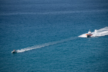 coast guard pursuit, Italy
