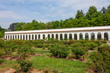 the Greenhouse or "Serrone" in the villa reale of monza.