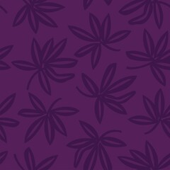 Floral Brush strokes Seamless Pattern Design