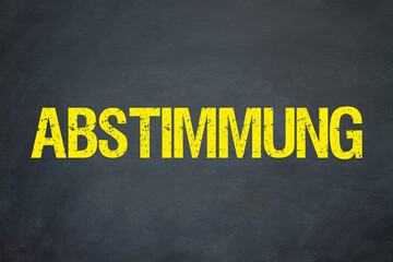 Abstimmung