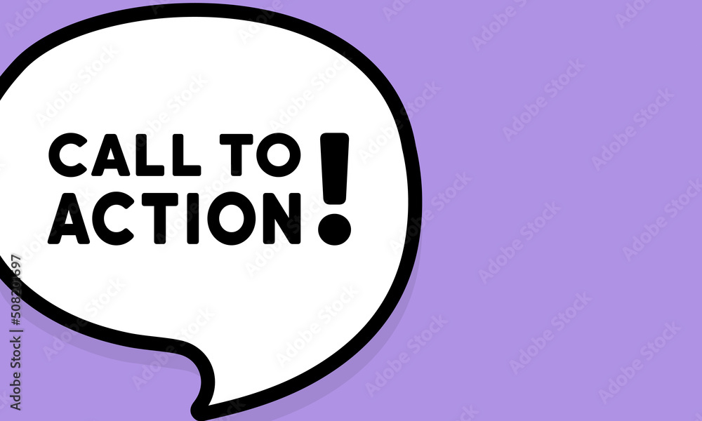 Poster speech bubble with call to action text. boom retro comic style. pop art style. vector line icon for 