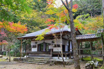 京都市の世界遺産高山寺の開山堂02