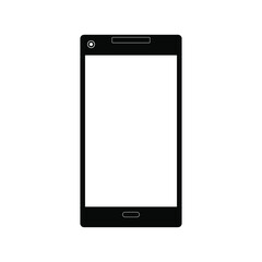 Mobile phone icon for mobile concept and web design. 