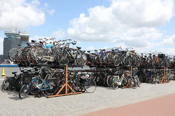 Fahrradständer in Holland