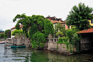 Obraz premium Details of Orta San Giulio