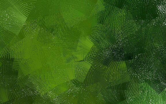 Dark Green vector template with lines.