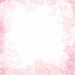 sweet pastel pink watercolor wet wash splash background textured