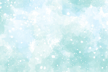 sweet pastel light blue watercolor wet wash splash background textured