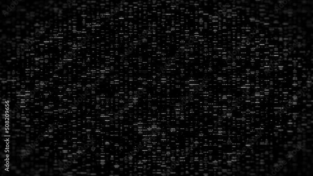 Poster big data digital business hitech background/ 4k animation of an abstract wallpaper big data business
