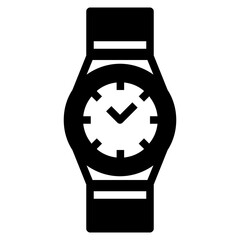 clock glyph icon