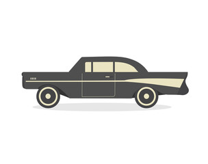 Retro car icon