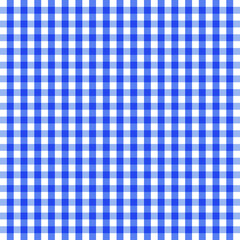 Blue traditional gingham concept background. Texture from rhombus squares. Blue Tablecloth Multiple Colors Pattern. Classic linen red