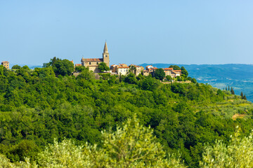 Fototapeta na wymiar Groznjan town in Istra, Croatia
