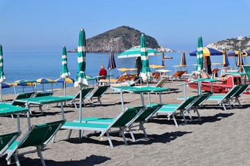 Ischia - Stabilimento balneare alla Spiaggia dei Maronti