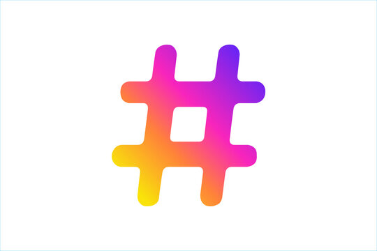 Hashtag Icon Images – Browse 34,984 Stock Photos, Vectors, and Video |  Adobe Stock