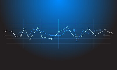 grafico, economia, finanza, statistica, bilancio