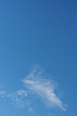 blue sky with clouds