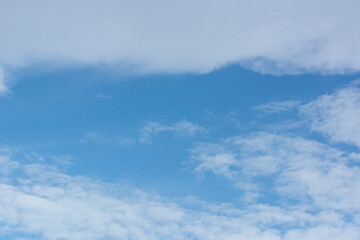 blue sky with clouds