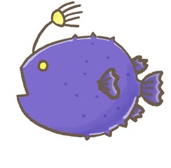 R:もっとメルヘンな水族館☆深海魚チョウチンアンコウ②