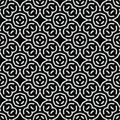 Abstract background with black and white pattern. Unique geometric vector swatch. Perfect for site backdrop, wrapping paper, wallpaper, textile and surface design. 