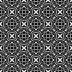 Abstract background with black and white pattern. Unique geometric vector swatch. Perfect for site backdrop, wrapping paper, wallpaper, textile and surface design. 