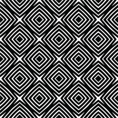 Abstract background with black and white pattern. Unique geometric vector swatch. Perfect for site backdrop, wrapping paper, wallpaper, textile and surface design. 