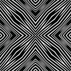 Abstract background with black and white pattern. Unique geometric vector swatch. Perfect for site backdrop, wrapping paper, wallpaper, textile and surface design. 