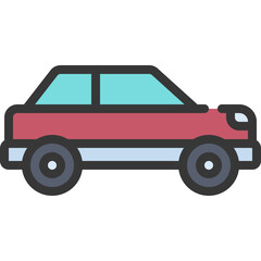 Saloon Car Icon