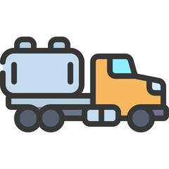 Gas Tanker Icon