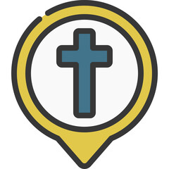 Obraz premium Church Icon