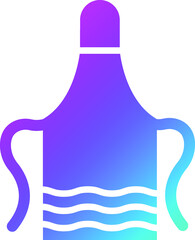 Apron Vector Icon Design Illustration