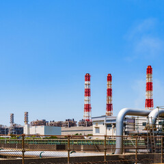 火力発電　火力発電所　【 エネルギー 政策 の イメージ 】