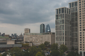 Obraz premium Les immeubles de Londres