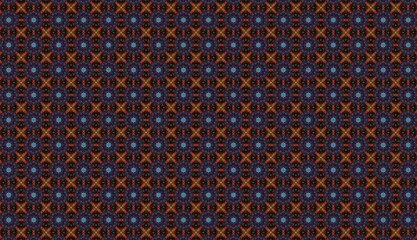 Abstract geometric line pattern background for business brochure cover design. Blue, orange, pink, yellow, red and green banner poster template. Textile pattern