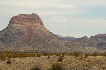 Texas mountain canyon desert