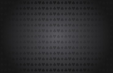 Fototapeta premium Grey poker table pattern