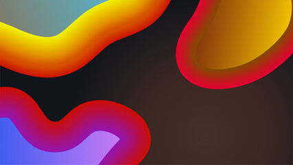 Colorful Geometric abstract design background