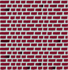 brick wall texture or background in editable vector