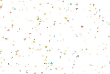 背景素材_カラフルなドット_桜色