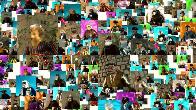 Abstract nft collection done by 2ragon. Nft Collection v2. High quality 4k footage