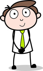 Obraz premium cartoon character of a person with a smile