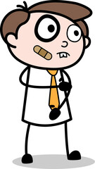 Obraz premium cartoon character of a person with a smile