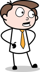 cartoon character of a person with a smile