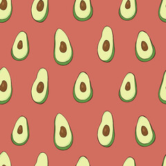 Seamless vector pattern of raspberries. Decoration print for wrapping, wallpaper, fabric, textile.