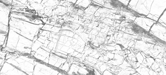 Obraz premium White gray grey abstract marble granite natural stone tile texture background banner panorama.