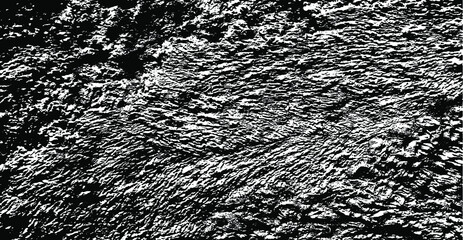 Vector brush sroke texture. Distressed uneven grunge background. Abstract distressed vector illustration. Overlay over any design to create interesting effect and depth. Black isolated on white. EPS10