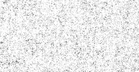 Monochrome texture composed of irregular graphic elements. Distressed uneven grunge background. Abstract vector illustration. Overlay for interesting effect and depth. Isolated on white background.