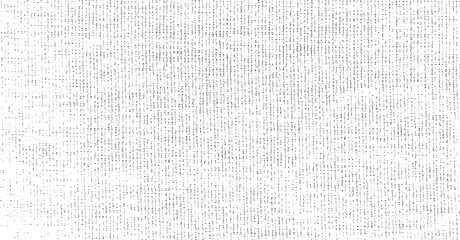 Vector fabric texture. Distressed texture of weaving fabric. Grunge background. Abstract halftone vector illustration. Overlay to create interesting effect and depth. Black isolated on white. EPS10.